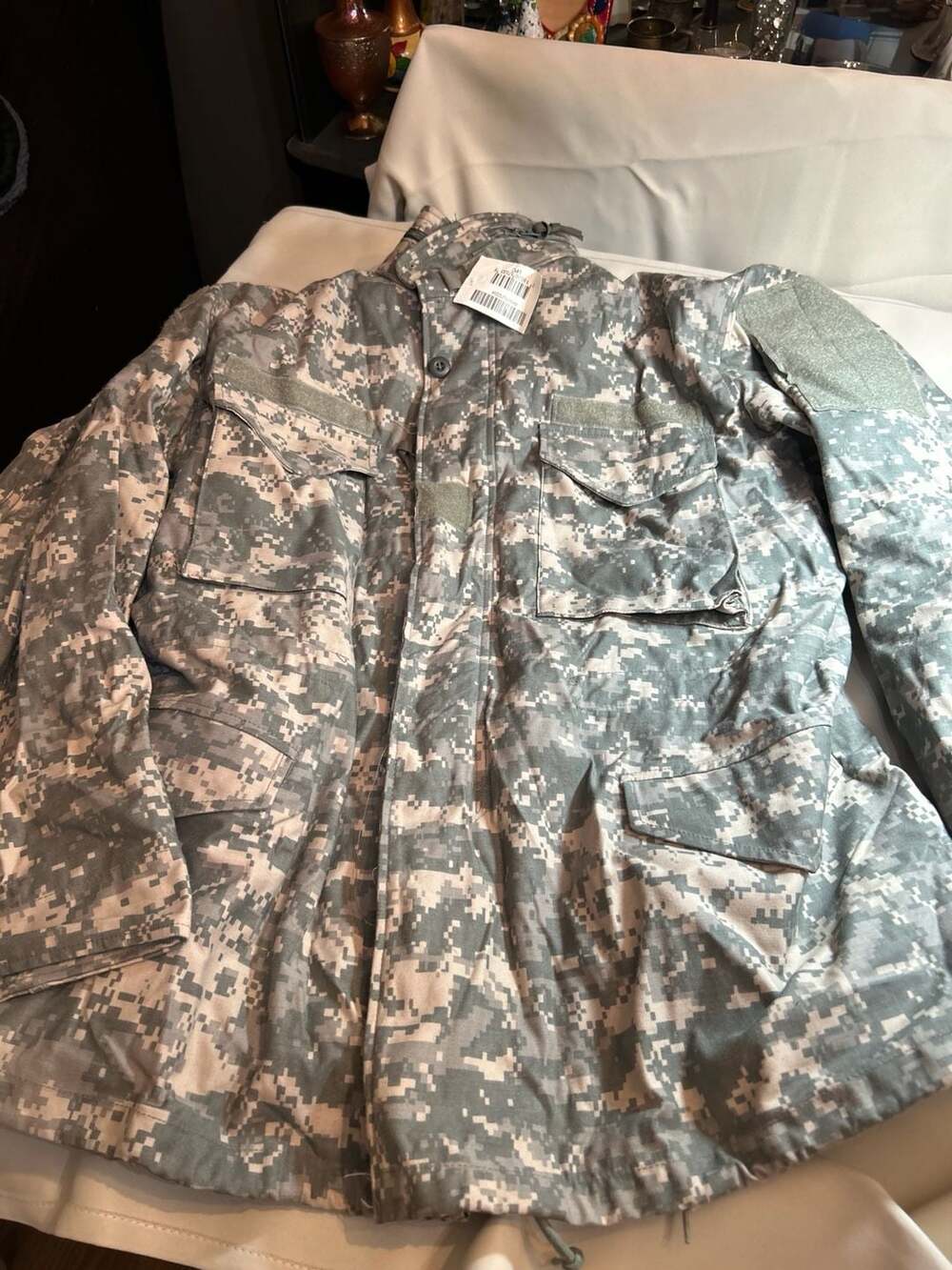 Golden Mfg. Co. M65 Field Jacket UCP Digital Camo Size Large Regular